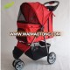 Luxury Foldable Dog Stroller, Function Comfortable Three-Wheeled Dog Cart