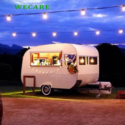 Wecare Wk-350rd Refriger Food Truck Coffee For Sale Selling Food Or As Coffee Bar Or Shopping Bar Food Industry Equipment