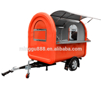 Shanghai MINGGU Chinese mobile fruit carts for sale hamburgers carts food cart for sale churros kiosk design mobile crepes kiosk