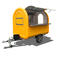 UKUNG China Food Cart /commercial Hot Dog Cart/ Mobile Food Cart For Sale