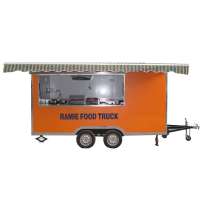 Towable food concession trailer China food trailer for sale