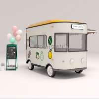 Qingdao Youngbuall mobile food truck coffee cart snack truck