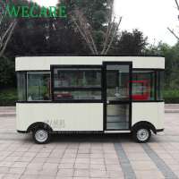 Street fast food carts mobile trailers electric vintage food truck