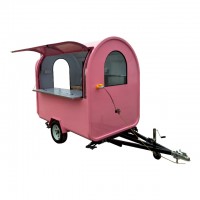 New Design Street Trailer Hot Dog fast Food Carts Kiosk Food Trailer New Zealand Standard