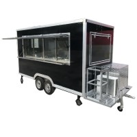 4000mm China Food Service Cart/Fast Food Trailer/Mobile Food Truck For Sale