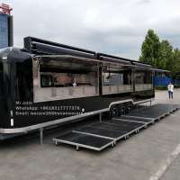 Large Size hotel and restaurant use street food trailer food truck