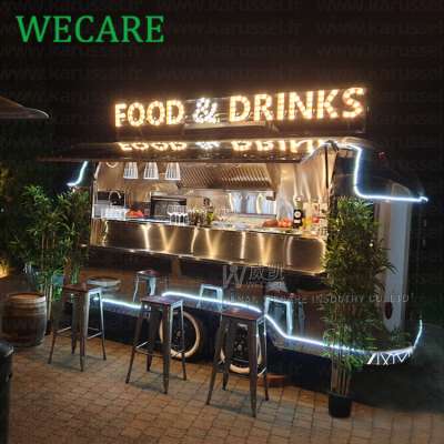 Wecare custom made airstream mobile food truck/food carts mobile trailers/catering truck for sale UK Ireland